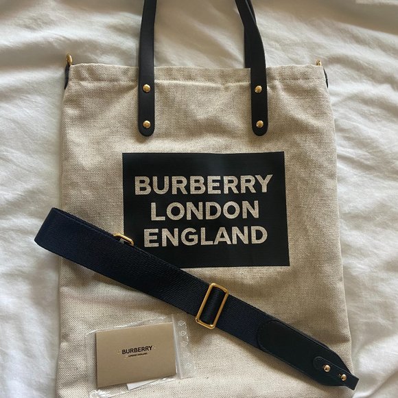 Burberry Canvas Tote - Picture 5 of 9